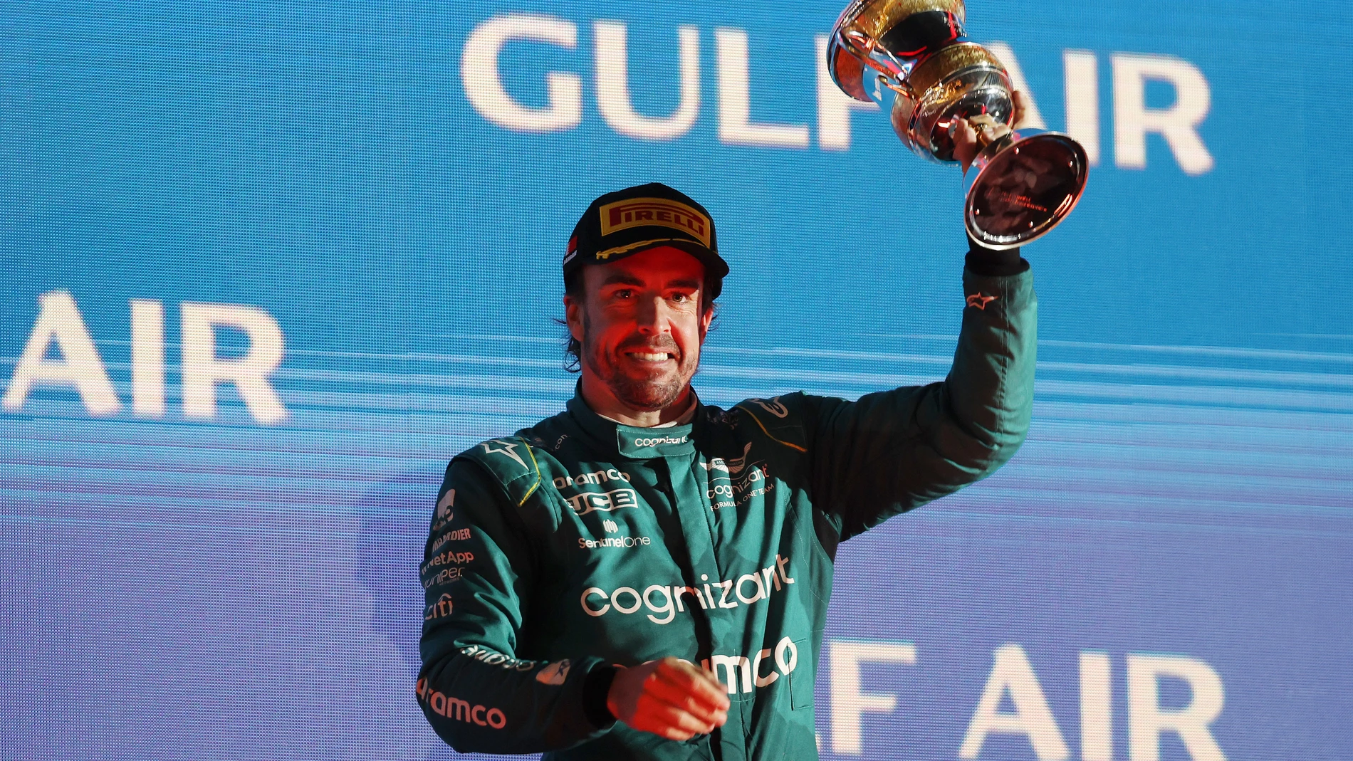 Fernando Alonso, tercero en Bahrein
