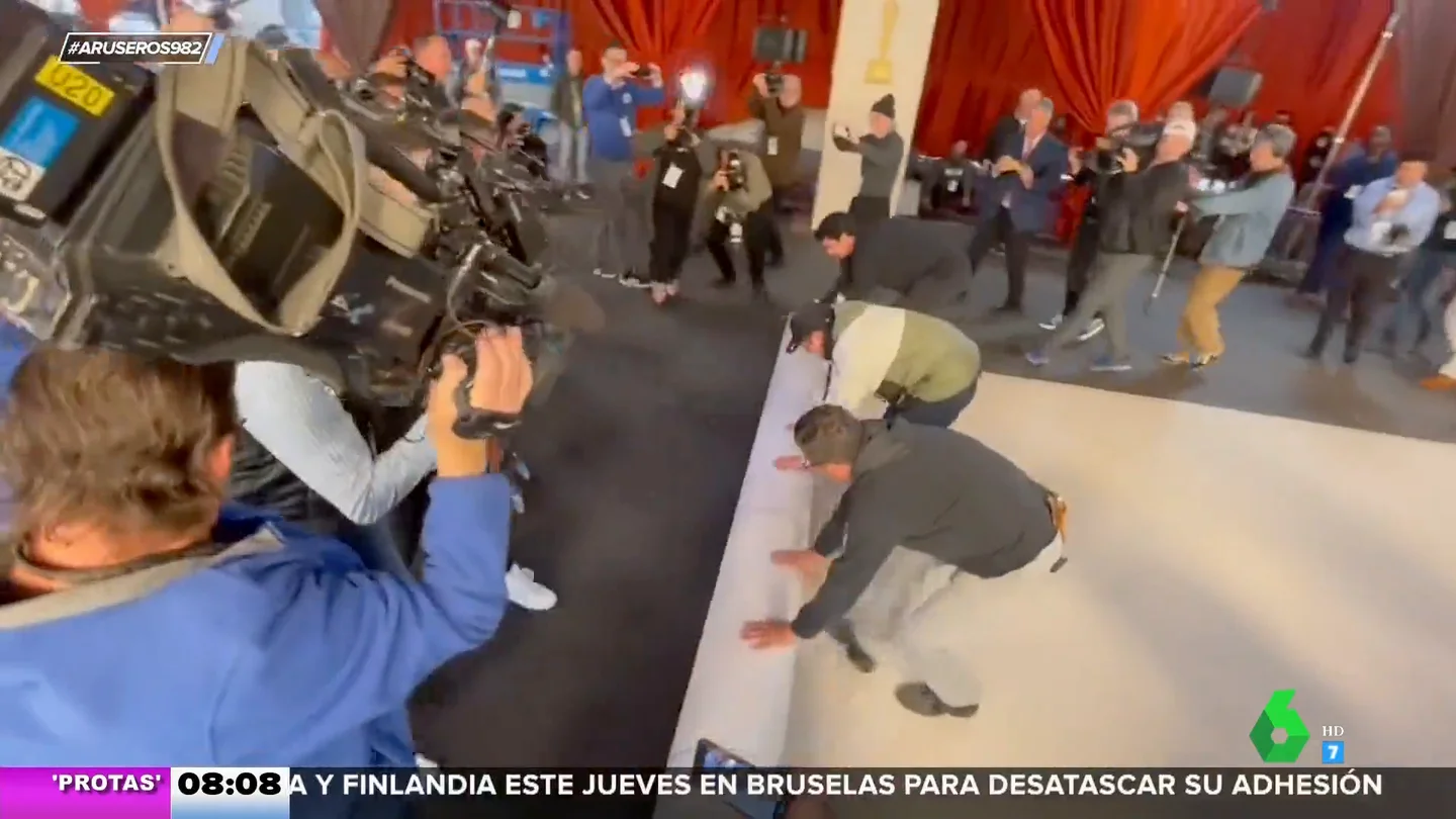 La alfombra de los premios Oscar cambia de color por primera vez en 60 años La alfombra de los premios Oscar cambia de color por primera vez en 60 años
