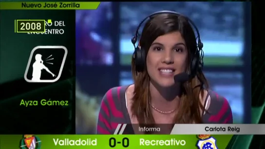 Así ha cambiado Carlota Reig, periodista y presentadora de laSexta Deportes Así ha cambiado Carlota Reig, periodista y presentadora de laSexta Deportes