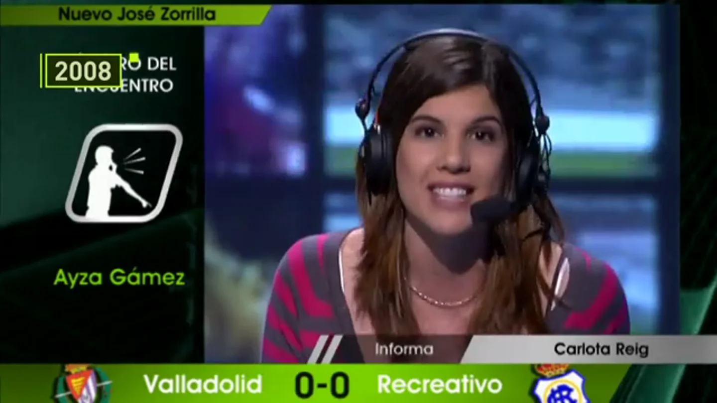Así ha cambiado Carlota Reig, periodista y presentadora de laSexta Deportes Así ha cambiado Carlota Reig, periodista y presentadora de laSexta Deportes