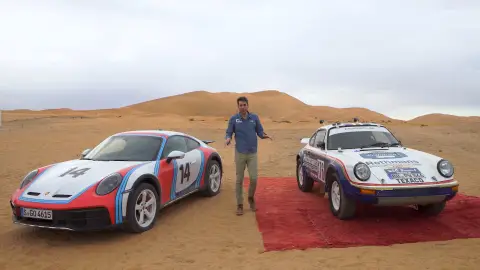 Presentación Porsche 911 Dakar