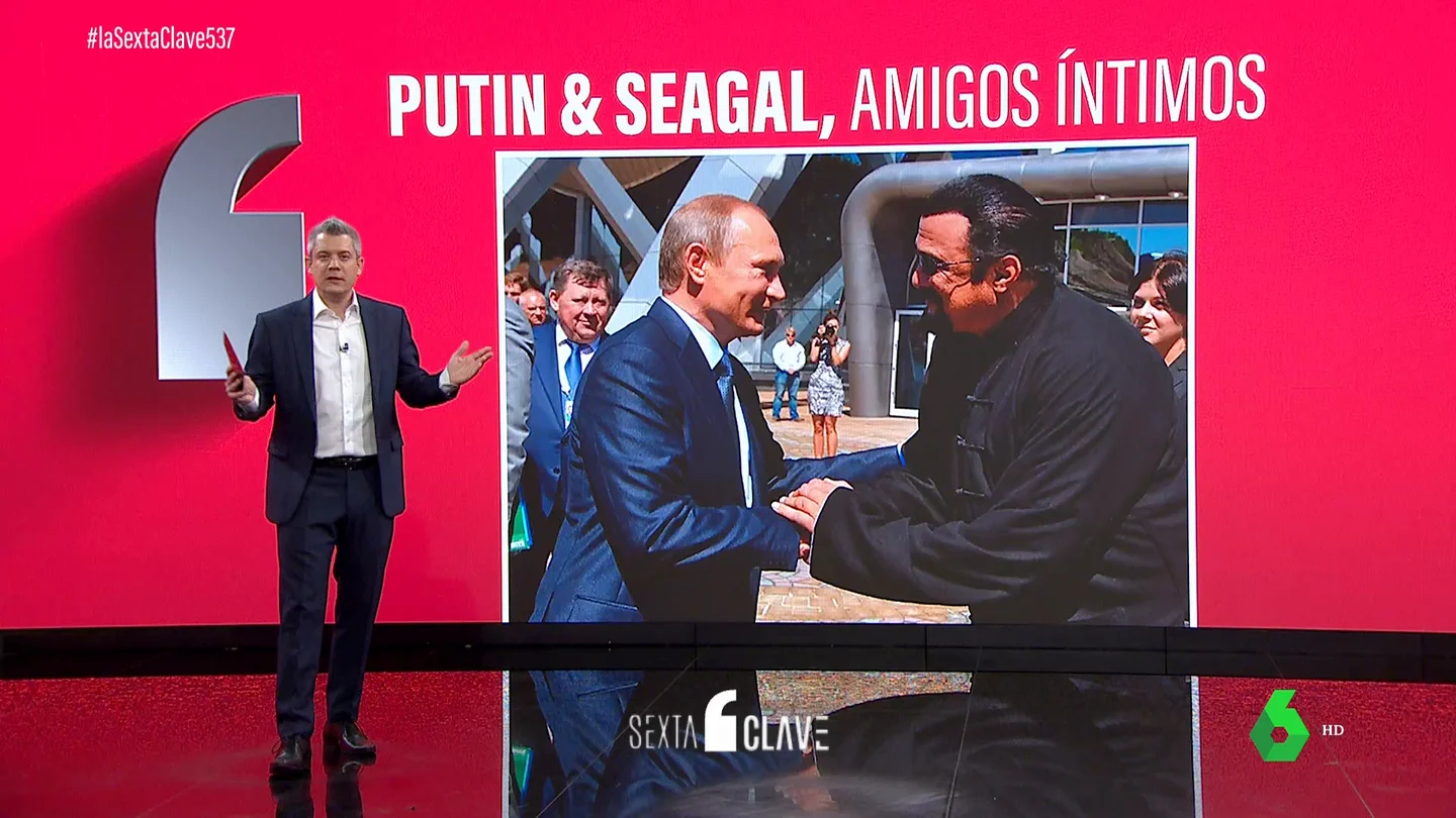 Steven Seagal, íntimo de Putin: la estrecha relación que lo convierte en amigo de Rusia Steven Seagal, íntimo de Putin: la estrecha relación que lo convierte en amigo de Rusia