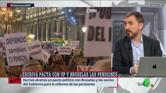 Ignacio Escolar detalla por qué la CEOE se opone a la "muy buena" reforma de las pensiones Ignacio Escolar detalla por qué la CEOE se opone a la "muy buena" reforma de las pensiones