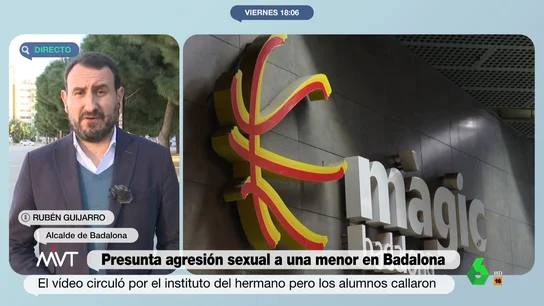 El alcalde de Badalona, sobre la menor violada: "¿Qué sociedad es esta que ven un vídeo con ese horror y no denuncian?" El alcalde de Badalona, sobre la menor violada: "¿Qué sociedad es esta que ven un vídeo con ese horror y no denuncian?"