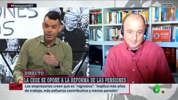 El encontronazo entre José María Camarero y Miguel Sebastián por las pensiones: "Que se diga que quieren recortarlas"