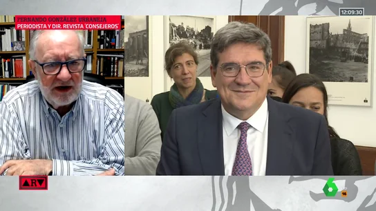 Fernando González Urbaneja explica el "tabú" sobre las pensiones: "Mientras en la caja haya dinero, están garantizadas" Fernando González Urbaneja explica el "tabú" sobre las pensiones: "Mientras en la caja haya dinero, están garantizadas"