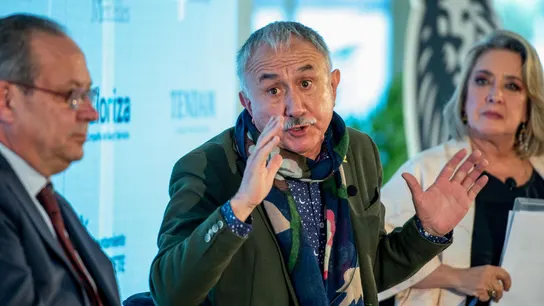 El secretario general de UGT, Pepe Álvarez, interviene en el II Foro Económico organizado por "El Español-El Digital de Castilla-La Mancha". El secretario general de UGT, Pepe Álvarez, interviene en el II Foro Económico organizado por "El Español-El Digital de Castilla-La Mancha".