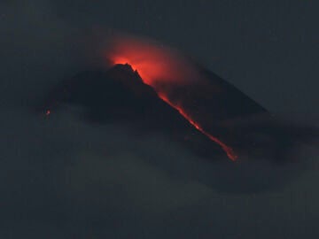Indonesia’s Merapi volcano, one of the most active in the world, erupts