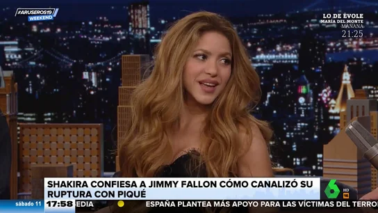 Shakira triunfa en su entrevista con Jimmy Fallon: "Después de esta canción no había fans, había una hermandad" Shakira triunfa en su entrevista con Jimmy Fallon: "Después de esta canción no había fans, había una hermandad"