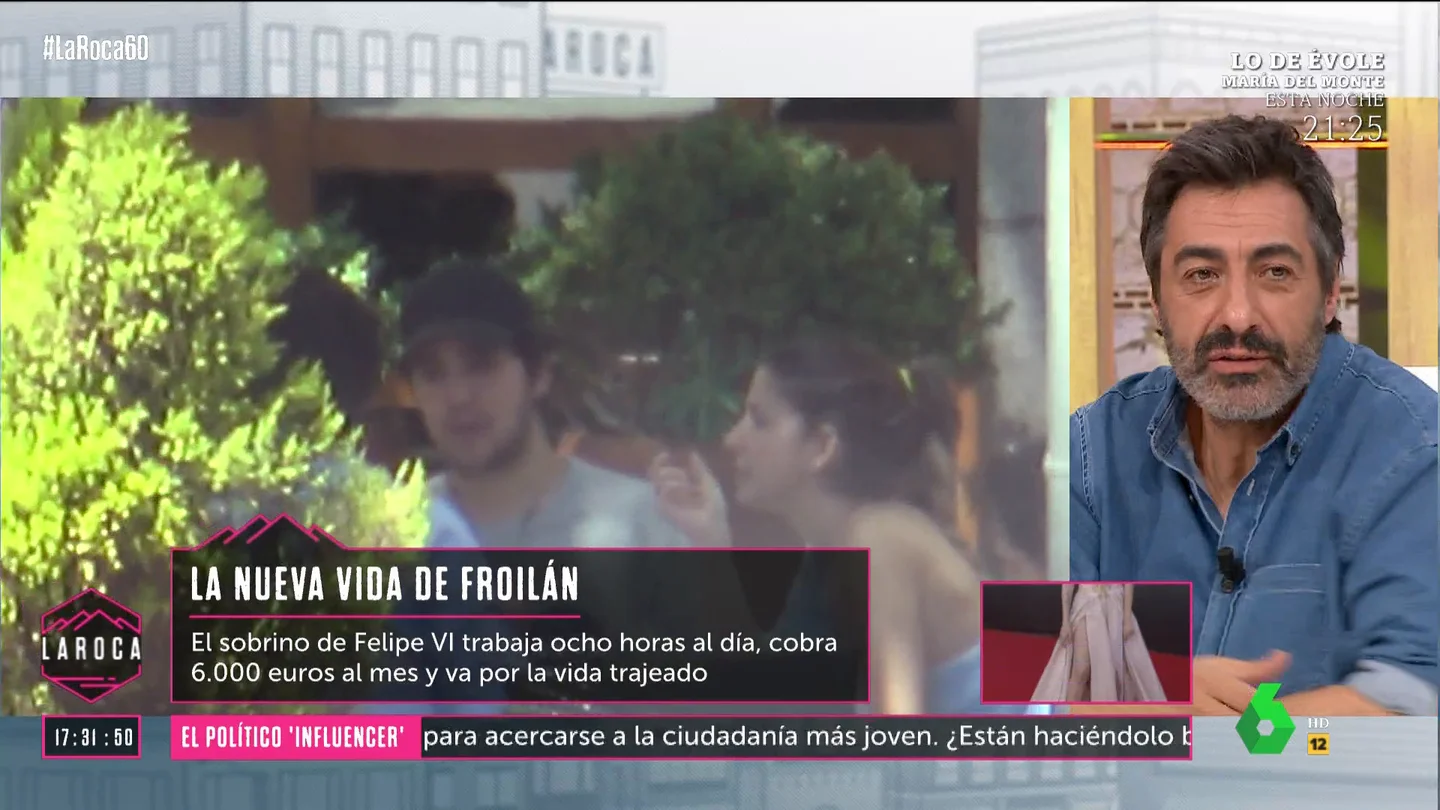 Juan del Val, indignado con el sueldo de Froilán en Abu Dabi: "¿Por qué se la da tanto?, ¿qué ha hecho a la gente? Juan del Val, indignado con el sueldo de Froilán en Abu Dabi: "¿Por qué se la da tanto?, ¿qué ha hecho a la gente?