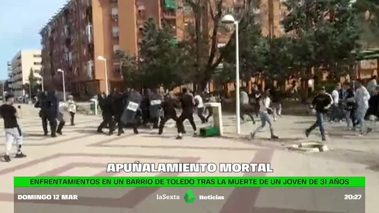 Batalla campal en Toledo Batalla campal en Toledo