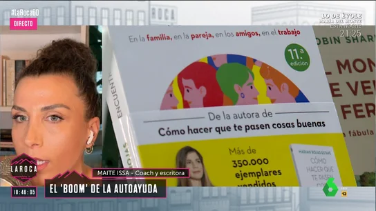 La alerta de la coach Maite Issa sobre los libros de autoayuda: "No sustituye a una terapia con un profesional" entrevistaLa alerta de la coach Maite Issa sobre los libros de autoayuda: "No sustituye a una terapia con un profesional"