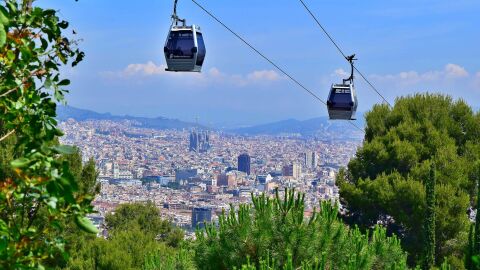 Teleférico. Barcelona