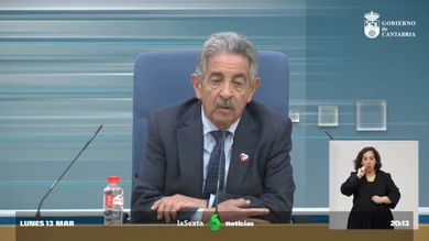 El presidente Miguel Ángel Revilla El presidente Miguel Ángel Revilla