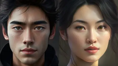 Personas atractivas de Japón según la IA Personas atractivas de Japón según la IA