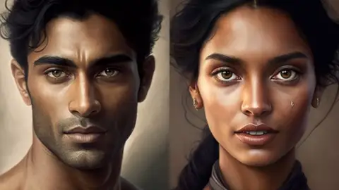 Personas atractivas de la India según la IA Personas atractivas de la India según la IA