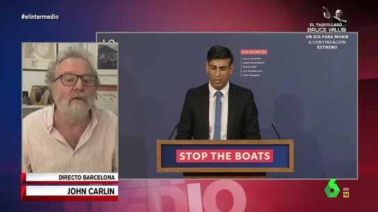 John Carlin analiza la nueva y restrictiva ley migratoria de Reino Unido John Carlin analiza la nueva y restrictiva ley migratoria de Reino Unido: "Será mala, pero tiene un buen futuro"