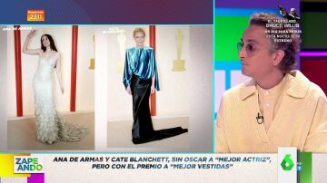 Ana de Armas y Cate Blanchett, ¿los mejores looks de los Premios Oscar? Josie se moja en Zapeando