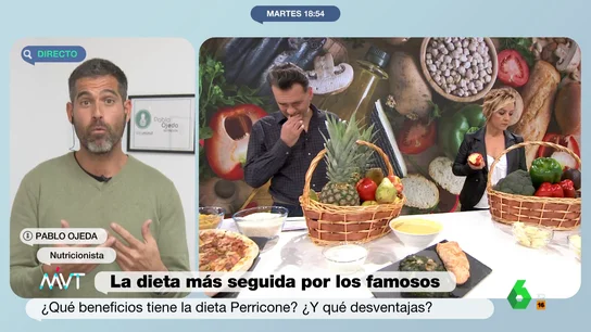 Pablo Ojeda, en Más Vale Tarde. Las tres promesas que nos tienen que hacer descartar una dieta, según Pablo Ojeda