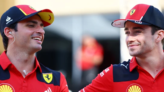 Carlos Sainz y Charles Leclerc Carlos Sainz y Charles Leclerc