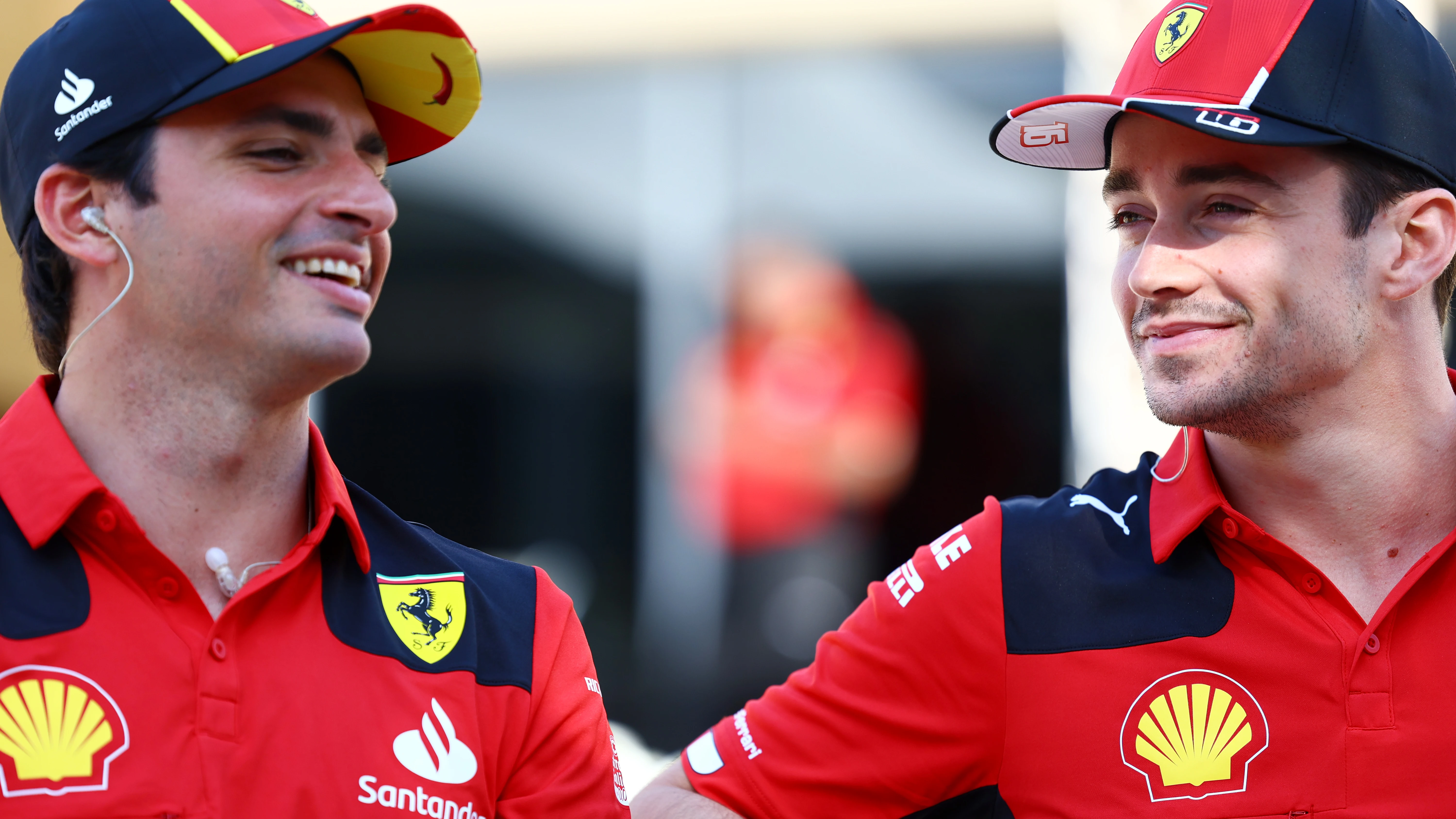 Carlos Sainz y Charles Leclerc