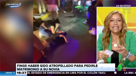 Aruseros: La malísima idea de un joven para pedirle matrimonio a su novia Aruseros: La malísima idea de un joven para pedirle matrimonio a su novia