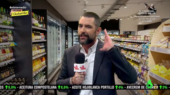 Dani Mateo, irónico al oír al presidente de Mercadona decir que han subido los precios para salvar el sistema Wyoming y Sandra Sabatés analiza la subida del precio de la cesta de la compra y contactan con Dani Mateo, que en este vídeo analiza las palabras de Juan Roig, presidente de Mercadona, en las que critica un posible tope al precio de los alimentos