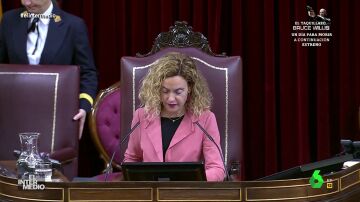 Vídeo manipulado - Meritxell Batet dirige una clase improvisada de yoga en el Congreso de los Diputados