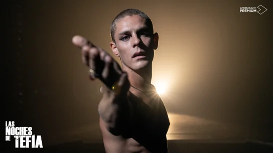 Patrick Criado, como 'La Vespa' en 'Las noches de Tefía'. Patrick Criado, como 'La Vespa' en 'Las noches de Tefía'.