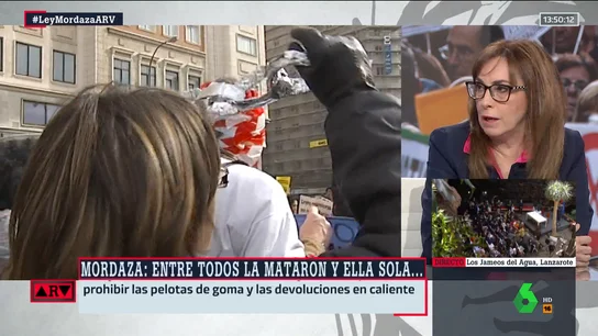 Angélica Rubio, sobre la reforma de la ley mordaza: "Hay una izquierda que prefiere suicidarse a ceder" Angélica Rubio, sobre la reforma de la ley mordaza: "Hay una izquierda que prefiere suicidarse a ceder"