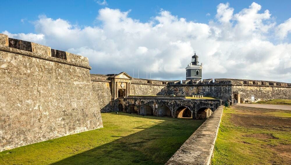 Castillo San Felipe del Morro de San Juan de Puerto Rico sirvi