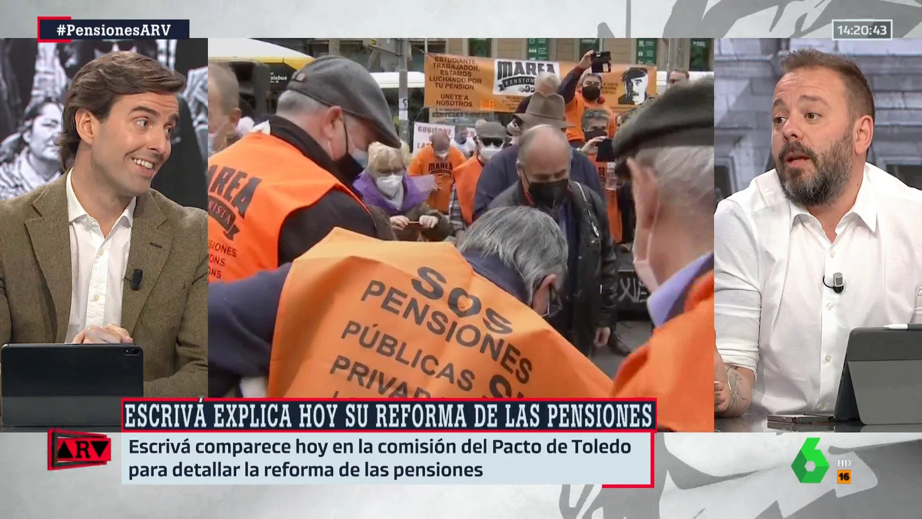 Antonio Maestre: "Cuando la izquierda gobierna las pensiones están garantizadas y cuando está la derecha eso no sucede"