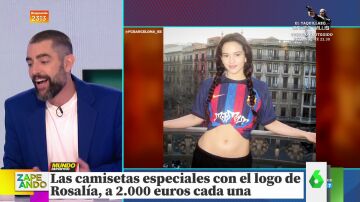 Dani Mateo ruega a los fans de Rosalía que compren la camiseta del Barça