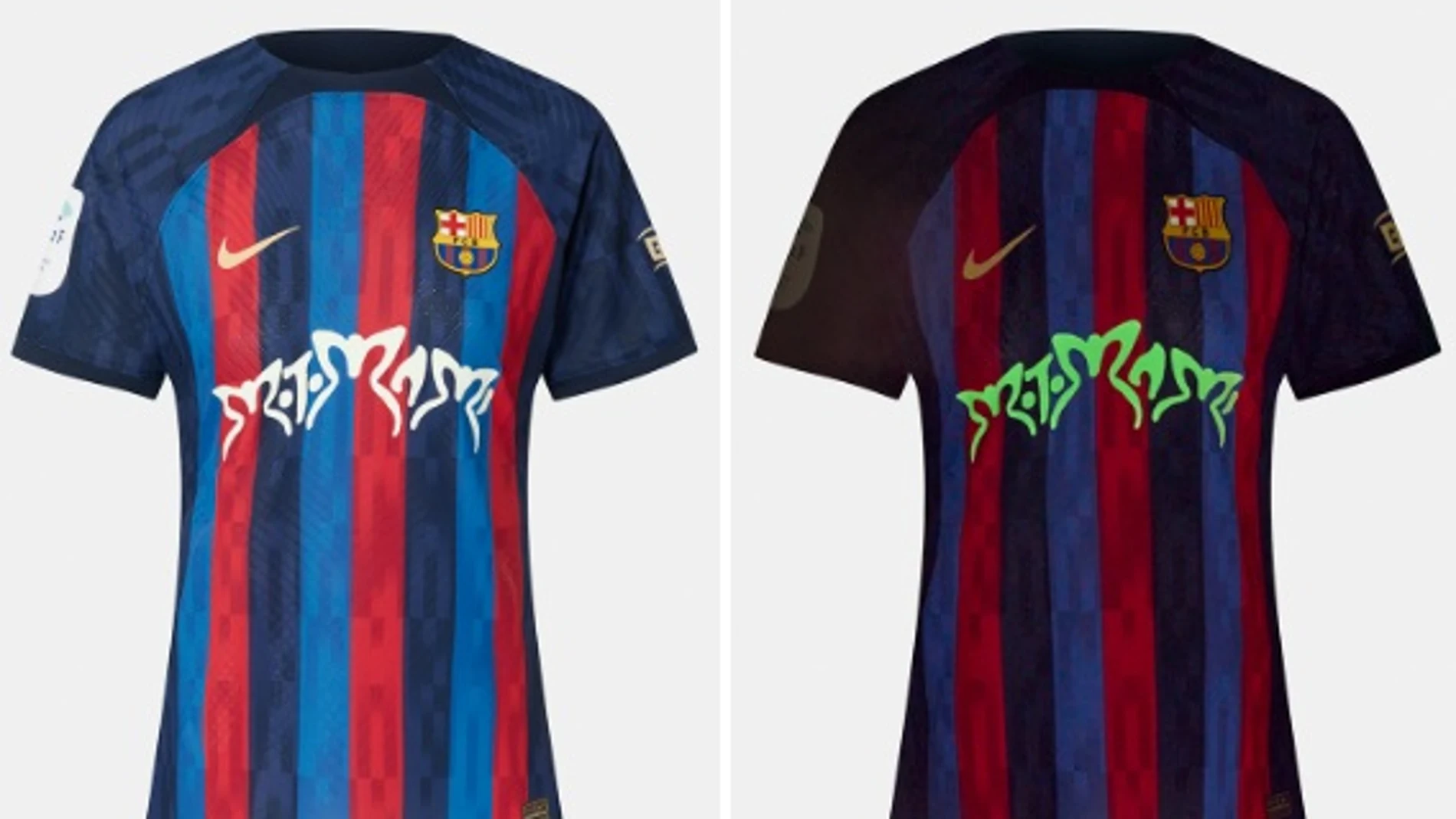 Camiseta &#39;Motomami&#39; del Barça para el clásico