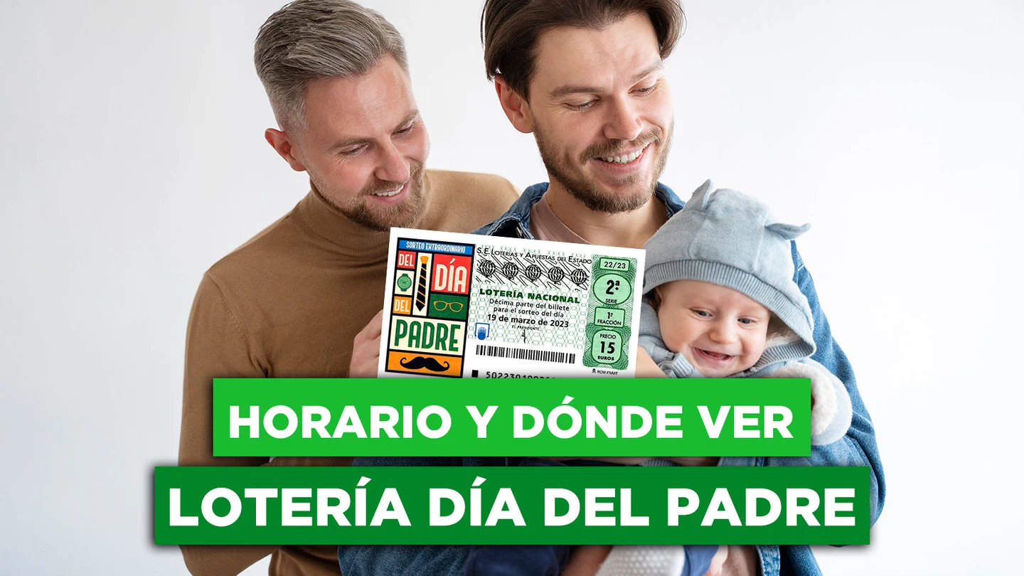 Horario y dónde ver la Lotería Nacional del Día del Padre 2023 Horario y dónde ver la Lotería Nacional del Día del Padre 2023