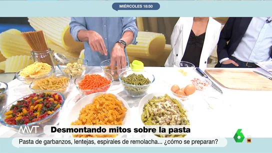 ¿Es malo cenar pasta? El nutricionista Pablo Ojeda desmonta sus grandes mitos en dos minutos ¿Es malo cenar pasta? El nutricionista Pablo Ojeda desmonta sus grandes mitos en dos minutos