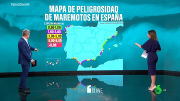 Mapa de peligrosidad de maremotos en España