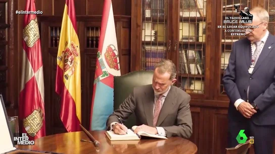 Vídeo manipulado - El rey Felipe VI desvela por error la contraseña del wifi de Zarzuela Vídeo manipulado - El rey Felipe VI desvela por error la contraseña del wifi de Zarzuela