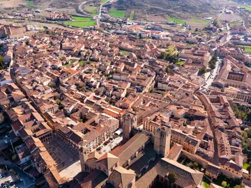 Vista aérea de Sigüenza (Guadalajara) Vista aérea de Sigüenza (Guadalajara)
