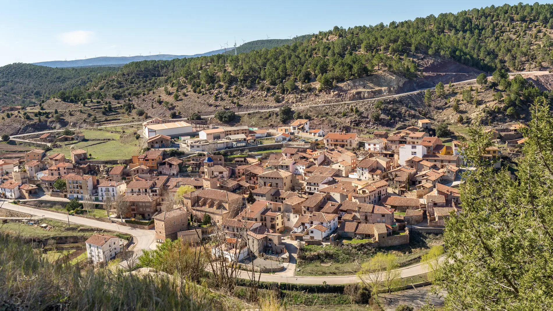 Cabra de Mora, pueblo de Teruel