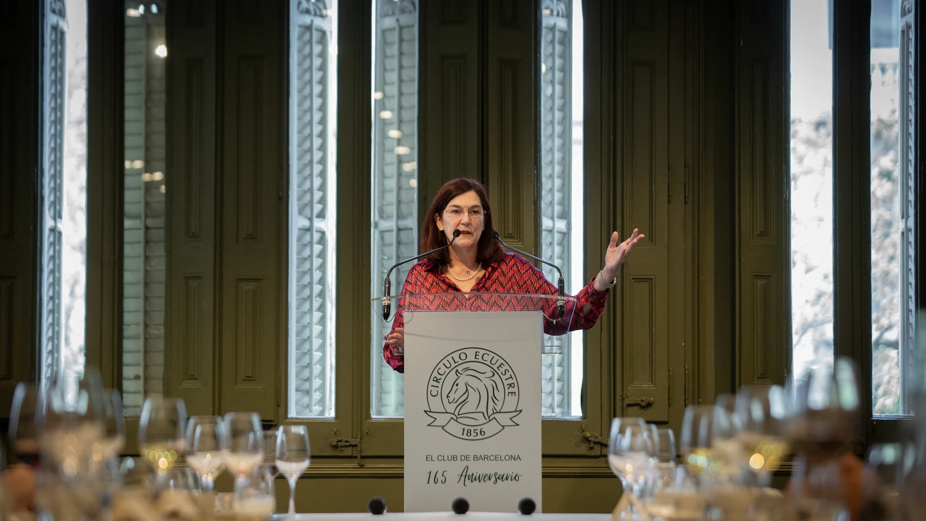 La presidenta de la Comisión Nacional de los Mercados, Cani Fernández.