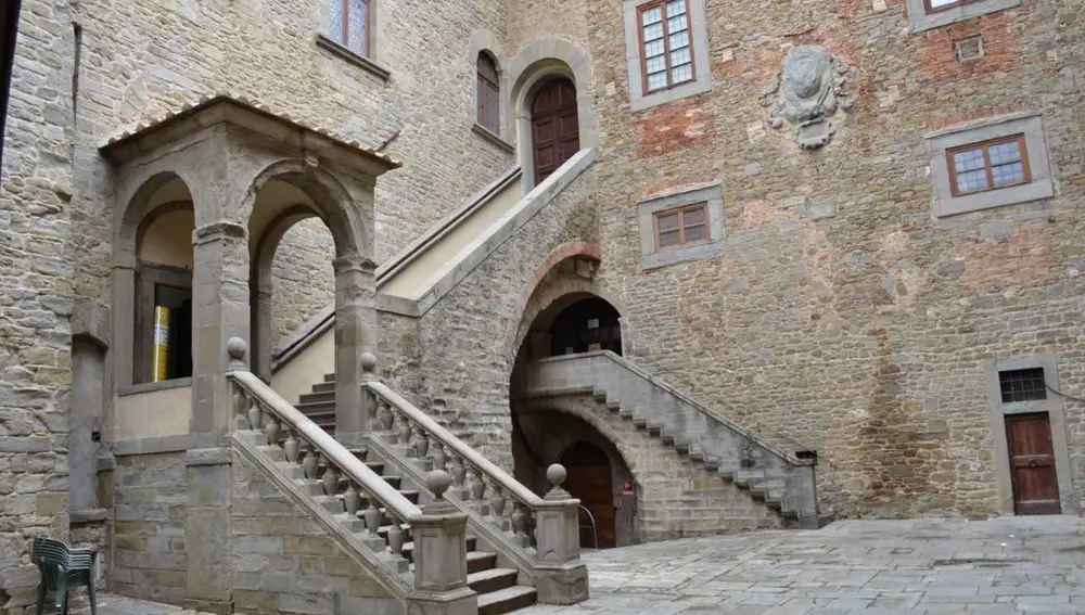 Museo de la Academia etrusca y la ciudad de Cortona