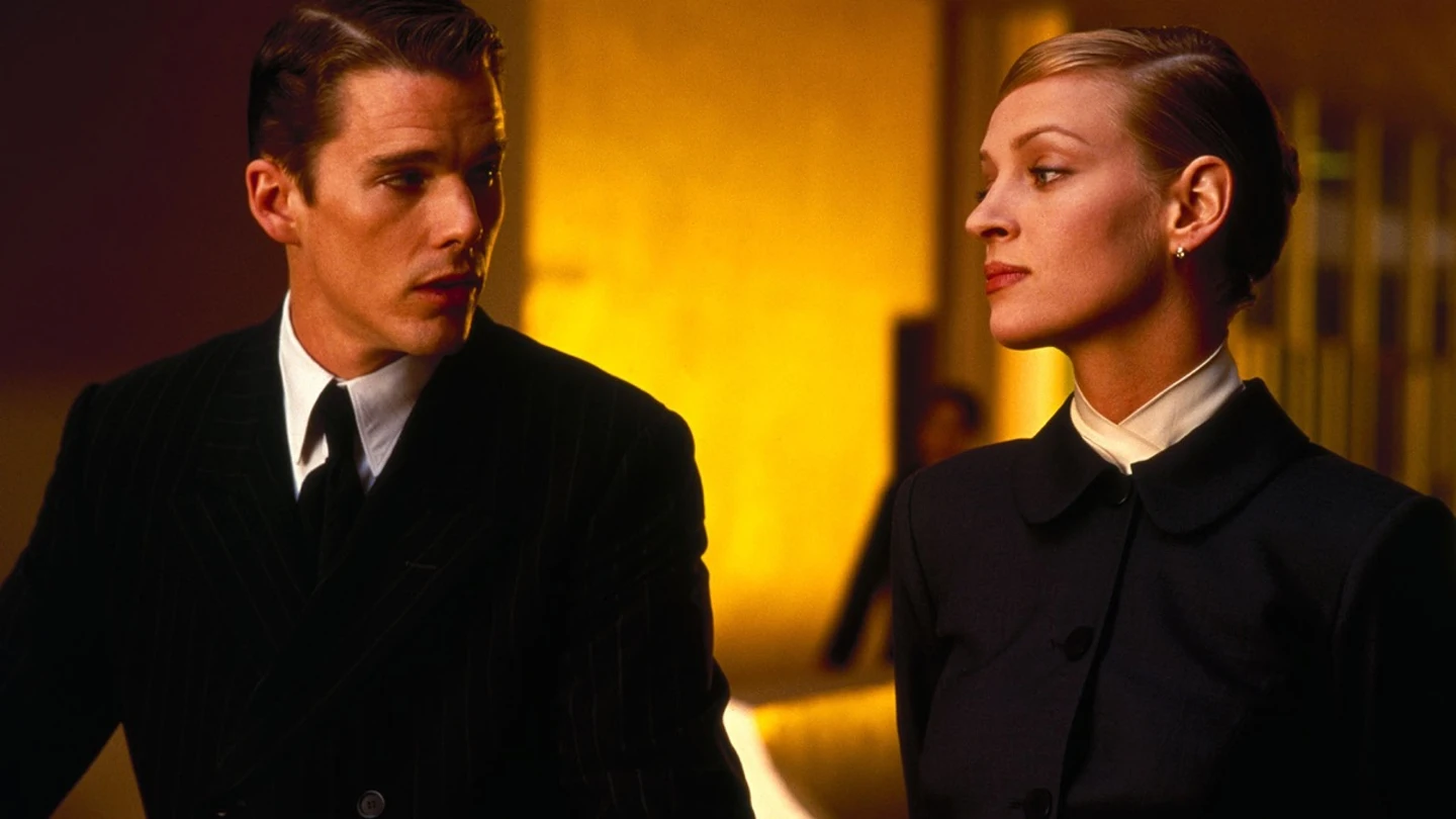 Ethan Hawke y Uma Thurman, en 'Gattaca'. Ethan Hawke y Uma Thurman, en 'Gattaca'.