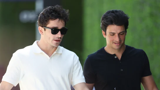 Charles Leclerc y Carlos Sainz Charles Leclerc y Carlos Sainz