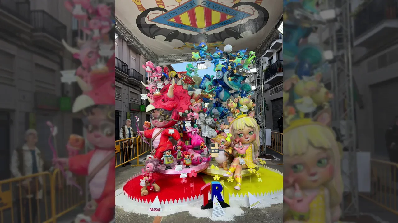 Falla infantil de Convento Jerusalén-Matemático Marzal Esta es la mejor Falla infantil de Valencia de la sección especial de este 2023