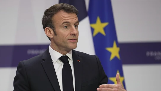 Imagen de archivo de Emmanuel Macron. Imagen de archivo de Emmanuel Macron.