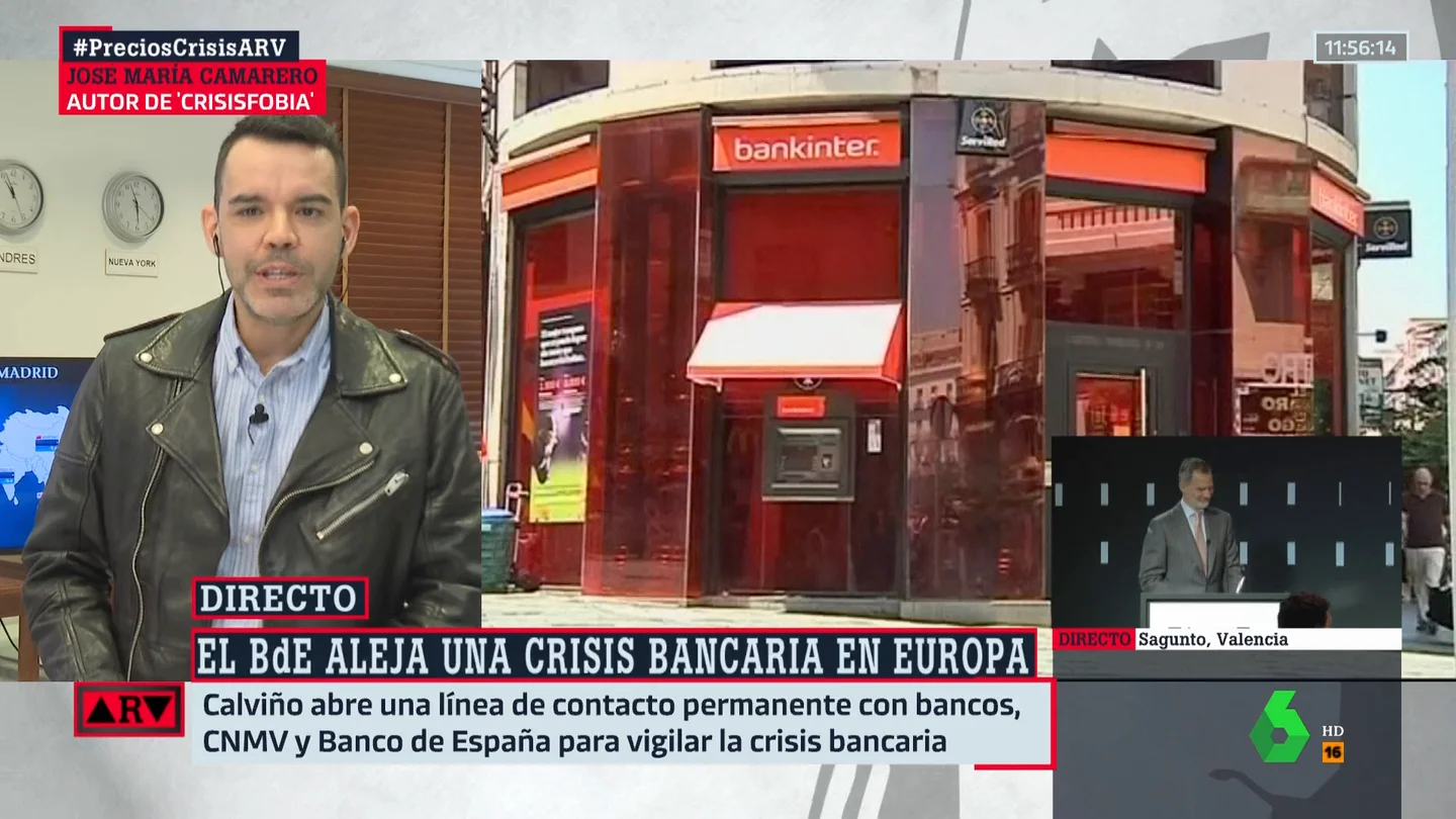 ¿Hay riesgo de que quiebre algún banco español? El análisis de José María Camarero ¿Hay riesgo de que quiebre algún banco español? El análisis de José María Camarero