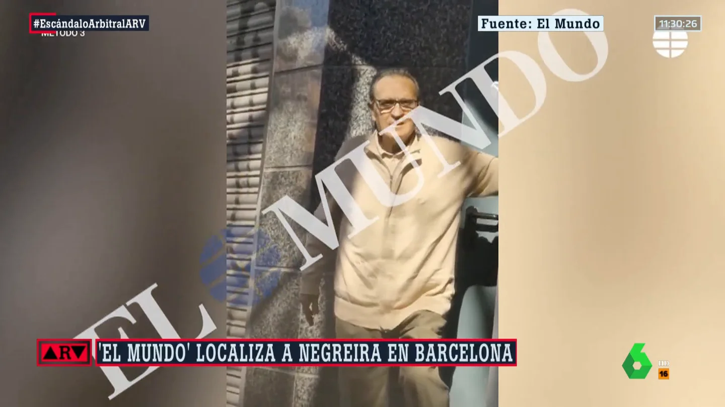 Primeras imágenes de Enríquez Negreira tras salir a la luz los pagos del Barça Primeras imágenes de Enríquez Negreira tras salir a la luz los pagos del Barça
