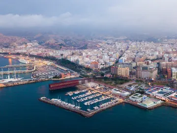 Vista aérea de Almería Vista aérea de Almería