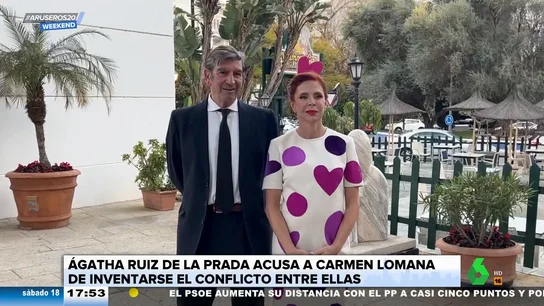 Alfonso Arús: "Por qué no hacemos una serie sobre las vidas paralelas de Ágatha Ruiz de la Prada y Carmen Lomana" Alfonso Arús: "Por qué no hacemos una serie sobre las vidas paralelas de Ágatha Ruiz de la Prada y Carmen Lomana"